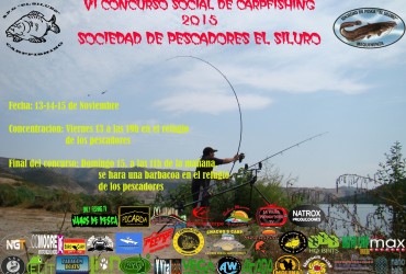 VI Concurso social de Carpfishing de la SDP El Siluro